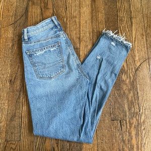 AEO mom jeans